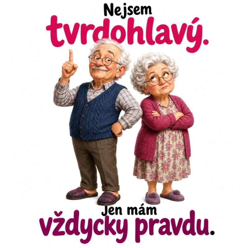 Levně Děda má vždycky pravdu (NAŽEHLOVAČKA)