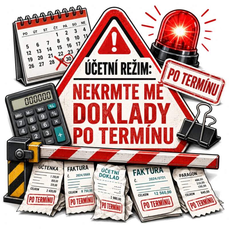 Levně Nekrmte mě doklady po termínu (NAŽEHLOVAČKA)
