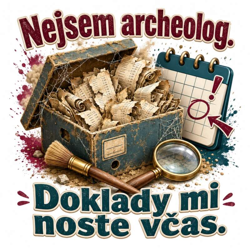 Levně Nejsem archeolog - jsem účetní (NAŽEHLOVAČKA)