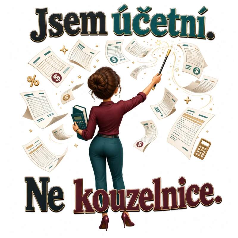 Levně Jsem účetní, né kouzelnice (NAŽEHLOVAČKA)