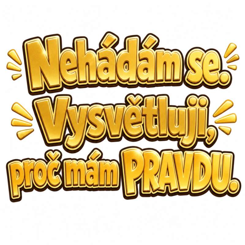 Levně Nehádám se. Vysvětluji, proč mám pravdu (NAŽEHLOVAČKA)