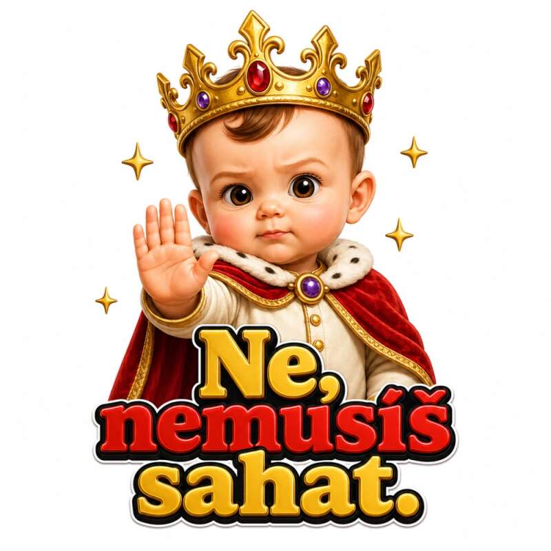 Levně Ne! nemusíš sahat! (NAŽEHLOVAČKA)