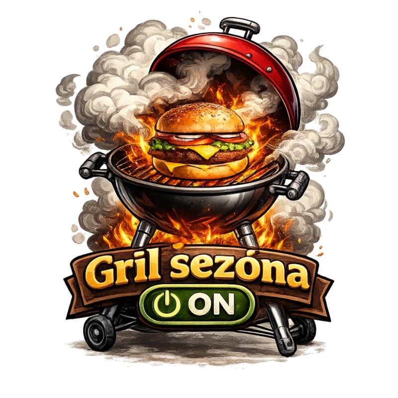 Levně Gril sezóna - ON (NAŽEHLOVAČKA)
