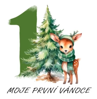 Moje první Vánoce - srnka