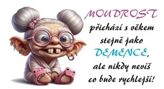Moudrost přichází s věkem