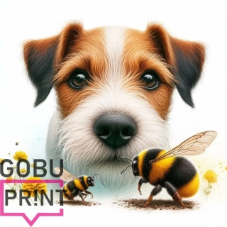 Jack russell teriér a čmelák
