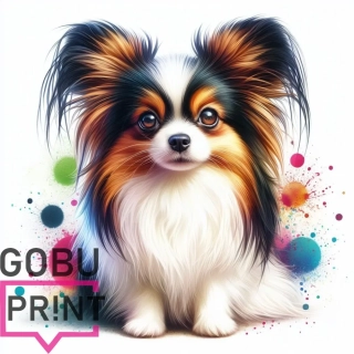 Papillon tricolor