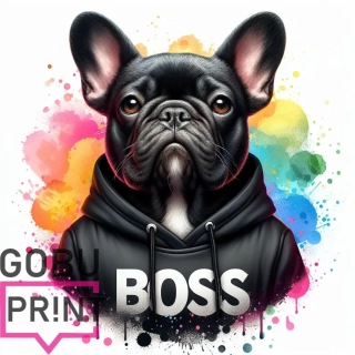 Francouzský buldoček černý boss