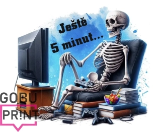 Ještě pět minut - kostlivec