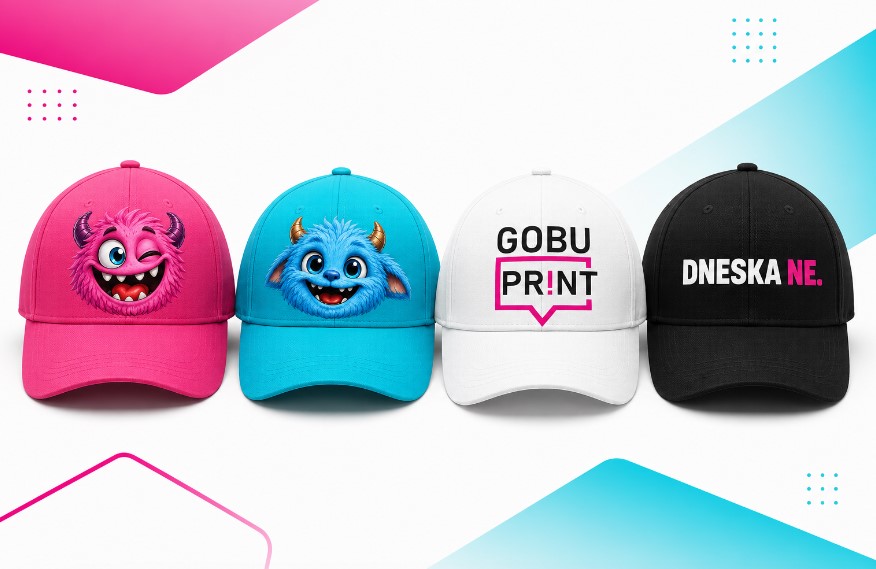 kšiltovky GOBUprint