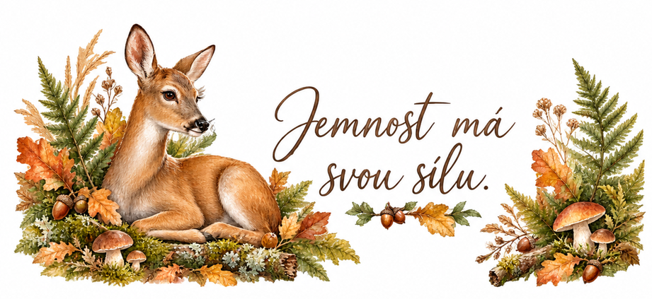 Srnka – „Jemnost má svou sílu.“