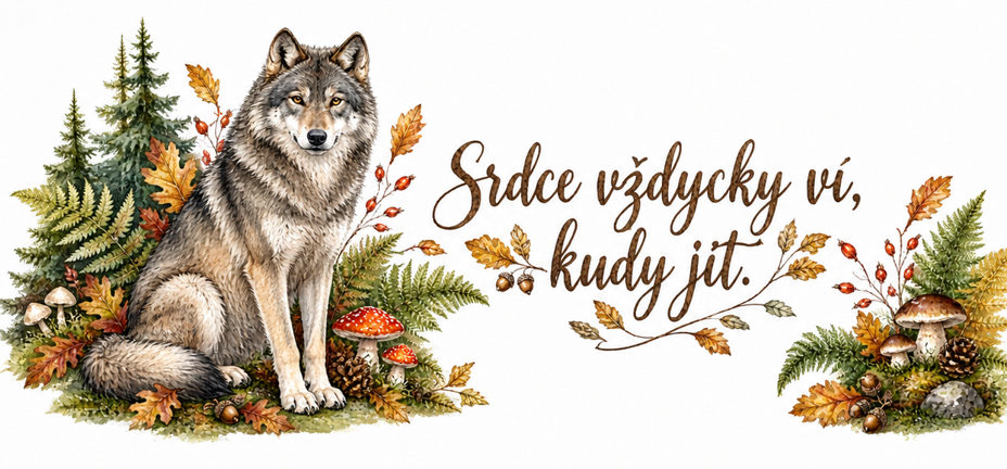 Vlk – „Srdce vždycky ví, kudy jít.“
